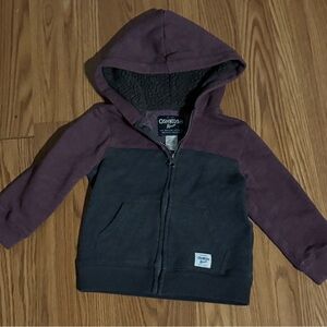 OshKosh B'gosh Kids Hoodie‎ - Purple and Black